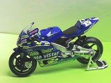 MAISTO MOTO HONDA RC211V SETE GIBERNAU 2004 N. 15 MODELLINO BLU MOVISTAR