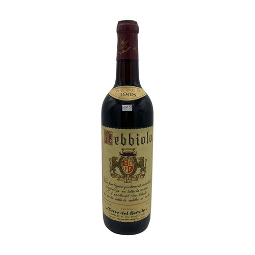 Vintage bottle terre - bottle, del