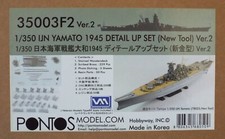 1/350 IJN Yamato 1945 Detail