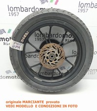 CERCHIO RUOTA POSTERIORE 17 X 4.00 Derbi gpr nude GPR 50 125 APRILIA RS4 50