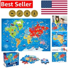 Puzzle Educativo Mappa del