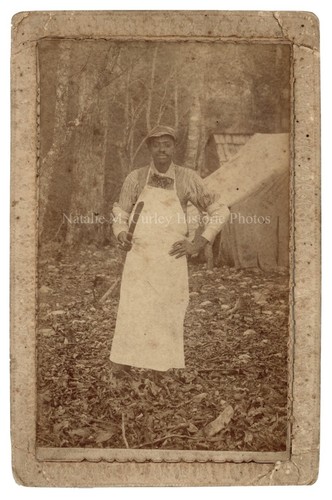Cuoco campo afroamericano - da,