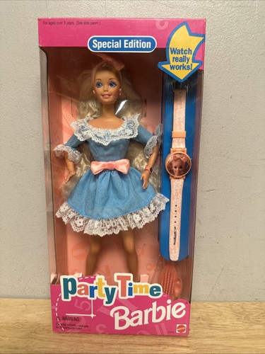 Mattel barbie party time - party,