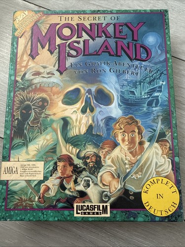 Commodore amiga monkey - monkey, island