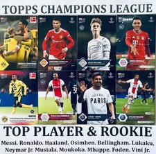 Topps Now Champions League 2020-21 Ronaldo Messi Mbappe Haaland Foden Scegli