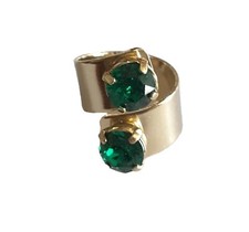 Anello a fascia in ottone con