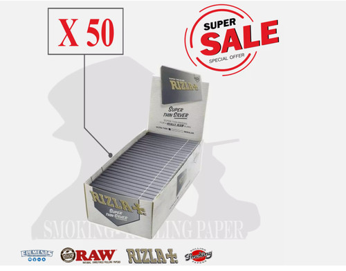 Cartine rizla argento corte - cartine,