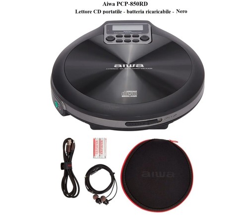 Aiwa pcp 850bk lettore - pcp-850bk, cd