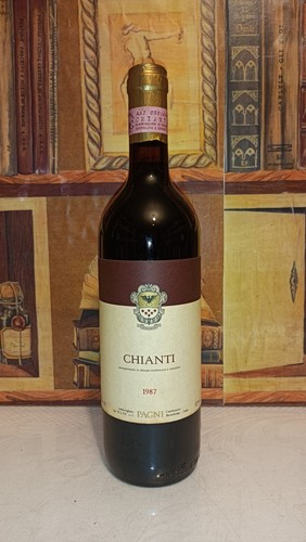 Vino 1987 chianti pagni 75cl - 1987,