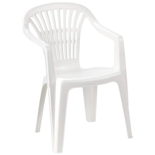 Set sedia bianca poltrona - set, 6
