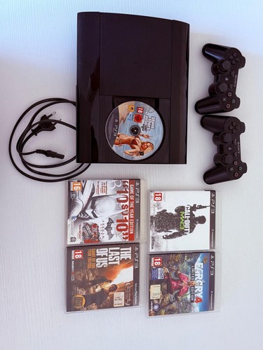 Sony ps3 super slim - super,