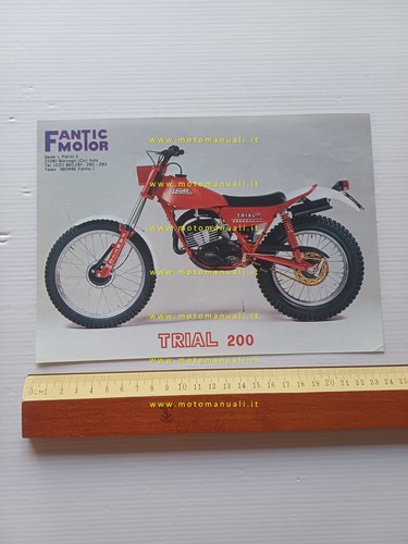 Fantic motor trial 200 - 200, 1982