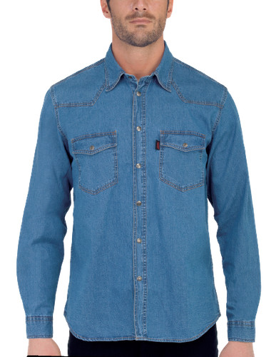Camicia jeans sea barrier mod - jeans,