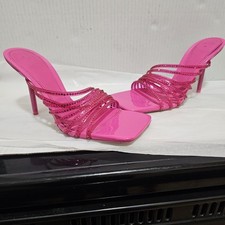 Sandali tacco alto Zara rosa