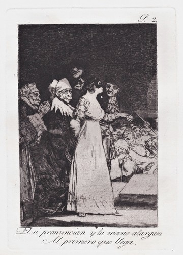 Francisco goya piatto da - goya, 2