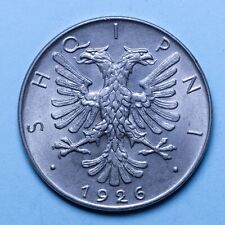 ALBANIA 1/2 LEK 1926 R FDC