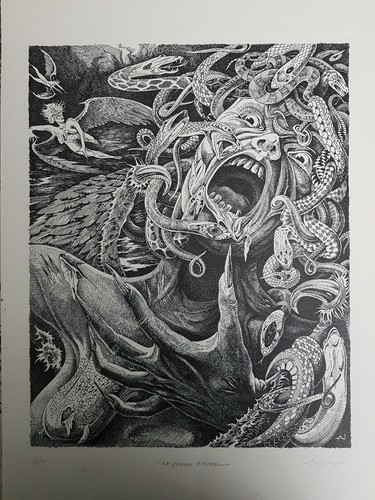 Natalino arfelli litografia - arfelli,