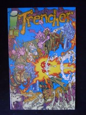 TRENCHER #1 1993 Image Comics  [SA56]