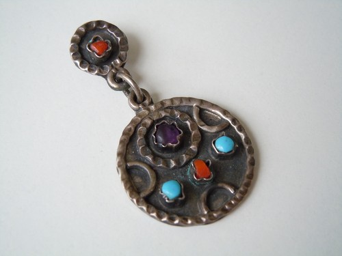 925 argento pendente corallo - 925,