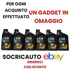 6  Litri Olio Motore Selenia  Multipower  Gas 5W40  GPL  METANO Mopar