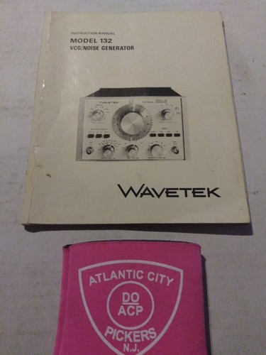 Wavetek model 132 - wavetek,