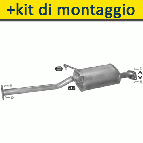 Silenziatore marmitta - silenziatore,