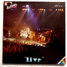 Rockets ‎Live 1982 LP 33