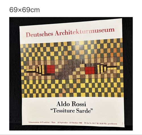 Raro poster mostra aldo - poster,