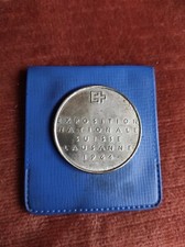 Medaglia Esposizione Nazionale Svizzera Losanna 1964 Argento 