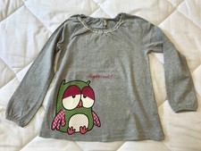 t-shirt bimba 6 anni grigio manica lunga Benetton