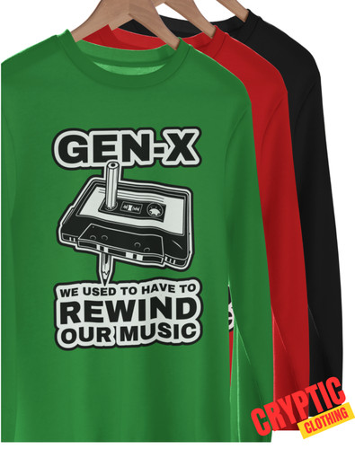 Shirt gen rewind our music - gen,