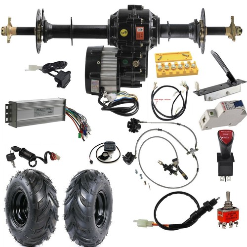Rear axle wheels kit - axle,