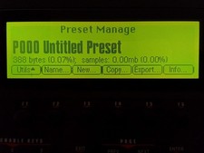 Emu E6400/E4XT/E-Synth Rack - New green display