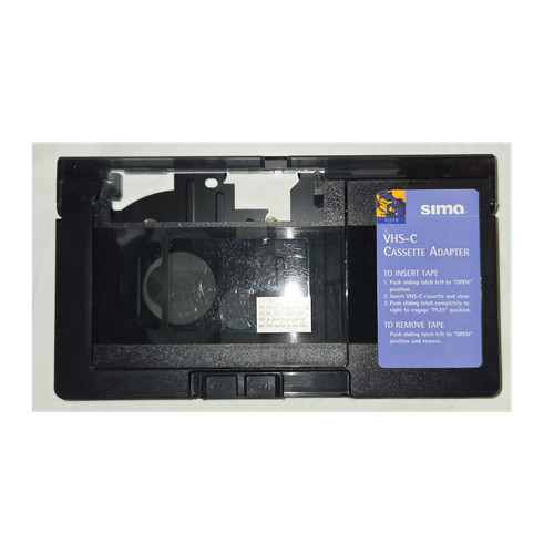 Adattatore cassetta sima vhs - adattatore,