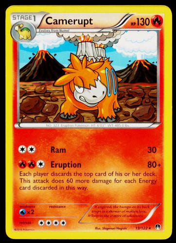 Camerupt rare breakpoint - xy,