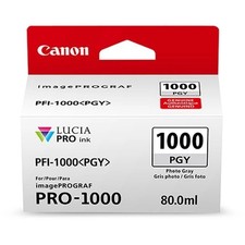 Canon PFI-1000 PGY Cartuccia di inchiostro grigio fotografico per PRO-1000 - 80 ml originale