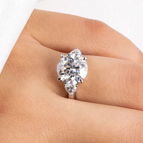 Anello fidanzamento tre - anello, di