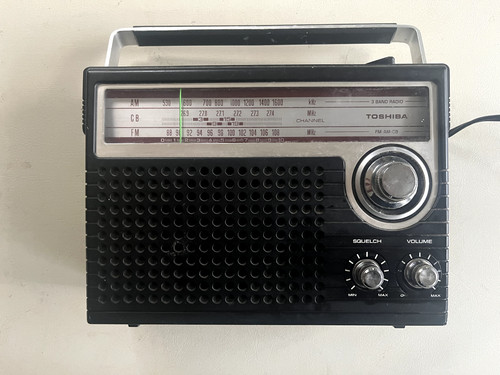 Radio toshiba cb 3 - fm,