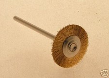 Spazzole minitrapano in ottone orafo orefice 