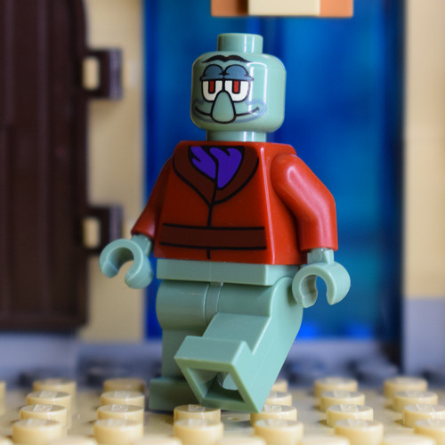 Minifigure spongebob squilliam - spongebob,