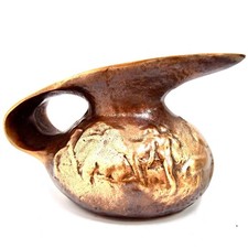 Brocca Horst Dalbeck bronzo massiccio 2236 g brocca annaffiatoio vintage vaso brocca