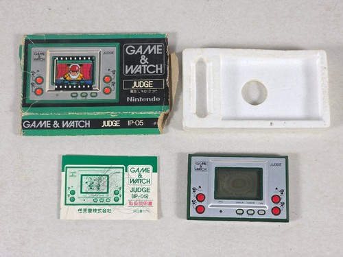 Nintendo game watch judge - nintendo,