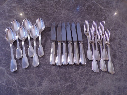 Posate antipasto christofle - posate,