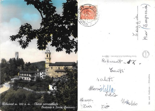 Cartolina roburent - roburent, (cn)