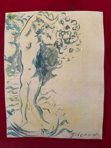 Picasso disegno su carta - picasso,