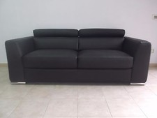DIVANO .3 POSTI IN VERA PELLE