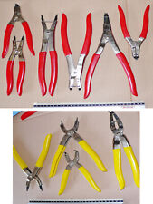 lotto di 10 Pinze Anelli Elastici Seger GEDORE Germany OTTIMO STATO