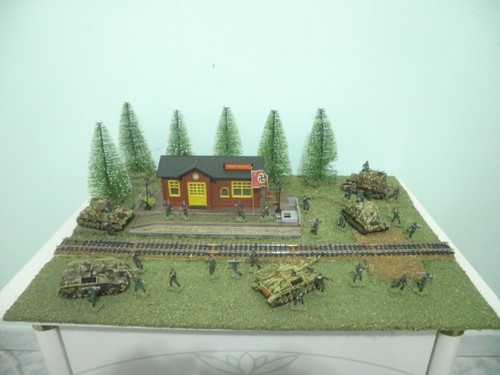 Diorama soldatini 72 - diorama, 1:72
