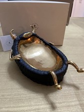 Ciotola Haas Brothers l'objet Monster nera e oro pigra Susan Catchall