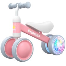 BEKILOLE Baby Balance Bike per Regali Bambina di 1 Anno, 12-24 Mesi Bambino Bal...
